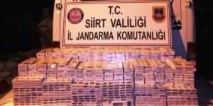 JANDARMA SİİRT’TE KAÇAKÇILIĞA AMAN VERMİYOR