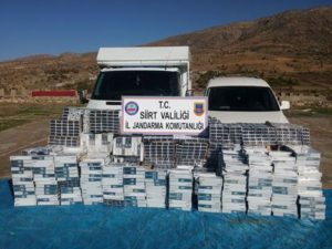 Siirt İl Jandarma Komutanlığı ekiplerince düzenlenen operasyonda 24 bin 500