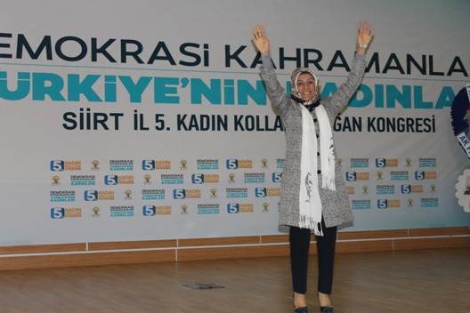 AK PARTİ SİİRT 5.OLAĞAN KADIN KOLLARI KONGRESİ