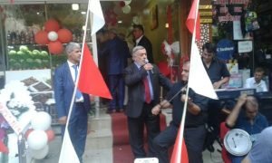Siirt’te bir işletmenin açılışı münasebetiyle Siirt’e gelen Anadolu’nun sevilen ses