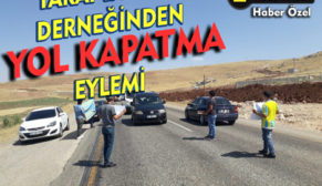 SİİRT SPOR TARAFTARLAR DERNEĞİNDEN YOL KAPATMA EYLEMİ