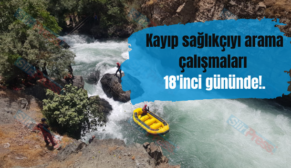 Kayıp sağlıkçıyı arama çalışmaları 18’inci gününde!.