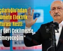 Kılıçdaroğlu’ndan Hükümete Elektrik Faturası Resti: “Zamlar Geri Çekilmezse Ödemeyeceğim”