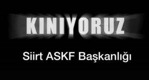 Siirt Amatör Spor Kulüpleri Federasyonu Başkanlığı (ASKF), son zamanlarda futbolda