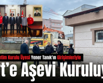 Kızılay Yönetim Kurulu Üyesi Yener Tanık’ın Girişimleriyle Siirt’e Aşevi Kuruluyor
