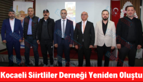 Kocaeli Siirtliler Derneği Yeniden Oluştu