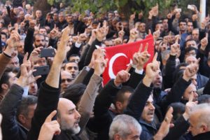 Siirt’te TÜGVA Gençlik Vakfı ve Sivil Toplum Kuruluşları Platformu, ABD’nin