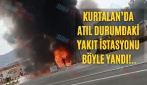 Kurtalan’da Atıl Durumdaki Yakıt İstasyonu Böyle Yandı!..