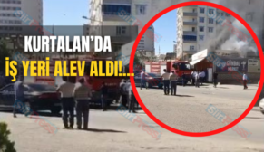 Kurtalan’da İş Yeri Alev Aldı!..