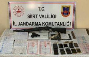 Siirt merkezli 4 ilde tefecilik yaptığı iddia edilen suç örgütüne