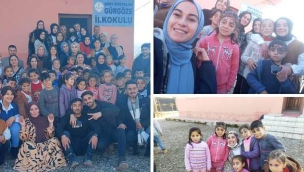 Kurtalan Meslek Yüksek Okulu Sosyal Hizmet 2. sınıf öğrencileri, sosyal