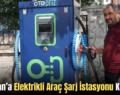 Kurtalan’a Elektrikli Araç Şarj İstasyonu Kuruldu