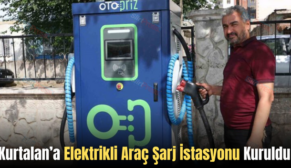 Kurtalan’a Elektrikli Araç Şarj İstasyonu Kuruldu