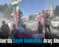 Kurtalan’da Seyir Halindeki Araç Alev Aldı