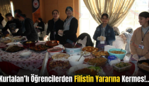 Kurtalan’lı Öğrencilerden Filistin Yararına Kermes!..