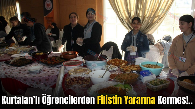 Kurtalan’lı Öğrencilerden Filistin Yararına Kermes!..