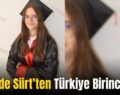 LGS’de Siirt’ten Türkiye Birincisi!..