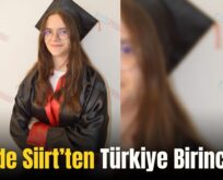 LGS’de Siirt’ten Türkiye Birincisi!..