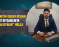 LİNEER YÖNETİM KURULU BAŞKANI FİKRET BAYDARMAN’IN “KURBAN BAYRAMI” MESAJI