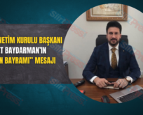 LİNEER YÖNETİM KURULU BAŞKANI FİKRET BAYDARMAN’IN “KURBAN BAYRAMI” MESAJI