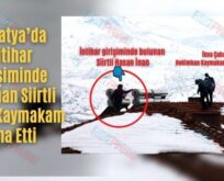Malatya’da İntihar Girişiminde Bulunan Siirtli Genci Kaymakam İkna Etti
