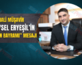 MALİ MÜŞAVİR M.VEYSEL ERYEŞİL’İN “KURBAN BAYRAMI” MESAJI