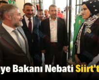 Maliye Bakanı Nebati Siirt’te!..