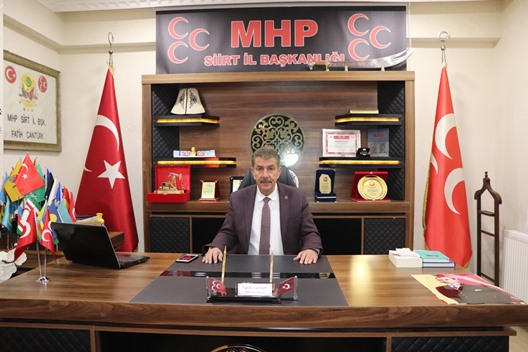 MHP İL BAŞKANI CANTÜRK’TEN MİRAÇ KANDİLİ MESAJI