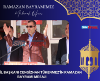 MHP SİİRT İL BAŞKANI CENGİZHAN TÜKENMEZ’İN RAMAZAN BAYRAMI MESAJI