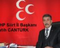 MHP İL BAŞKANI CANTÜRK’TEN 29 EKİM CUMHURİYET BAYRAMI KUTLAMA MESAJI