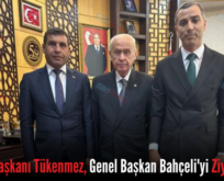 MHP İl Başkanı Tükenmez, Genel Başkan Bahçeli’yi Ziyaret Etti