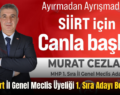 MHP Siirt İl Genel Meclis Üyeliği 1. Sıra Adayı Belli Oldu