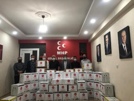 MHP Siirt İl Başkanı M.Fatih Cantürk ve Yönetim Kurulu üyelerinin