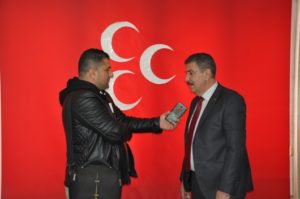Milliyetçi Hareket Partisi (MHP) Siirt İl Başkanı Fatih Cantürk, 20