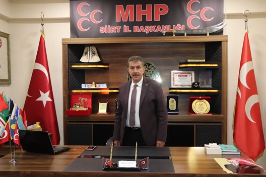 MHP SİİRT İL TEŞKİLATI YENİ HİZMET BİNASINA TAŞINDI