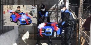 MİNİK RESUL POLİS’TEN İSTEDİ, AYAĞINA GÖTÜRDÜLER