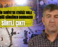 MİT’in Suriye’de Etkisiz Hale Getirdiği Güngören Bombacısı Siirtli Çıktı