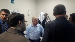 Siirt meydana gelen maddi hasarlı kazada Siirt İl Müftüsü Faruk