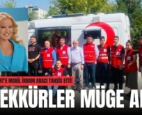 MÜGE ANLI SİİRT’E MOBİL İKRAM ARACI TAHSİS ETTİ!