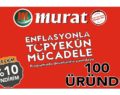 MURAT MARKET’TEN ENFLASYONLA MÜCADELEYE DESTEK