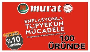 MURAT MARKET’TEN ENFLASYONLA MÜCADELEYE DESTEK