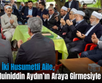 Muş’ta İki Husumetli Aile, Şeyh Muiniddin Aydın’ın Araya Girmesiyle Barıştı