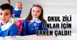 Yaz tatilinin bitmesiyle ana sınıfı, ilkokul 1. sınıf, ortaokul 5.