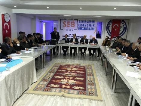 SİİRT’TE “ŞEHİRLERİN EKONOMİK BEKLENTİLERİ” FORUMU