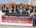 TÜM ANADOLU AYAKTAYIZ, EMPERYALİZME KARŞI SAVAŞTAYIZ