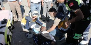 BİSİKLET SÜREN SARA HASTASI NÖBET GEÇİRİNCE…