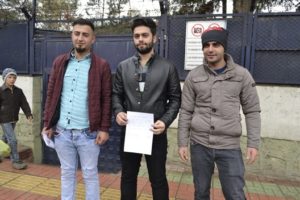 Siirt’te bir grup vatansever genç, Türk Silahlı Kuvvetlerinin Suriye’nin Afrin