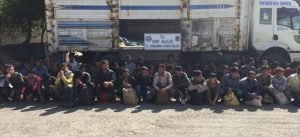 Siirt’in Kurtalan ilçesinde Jandarma Komutanlığı ekiplerince düzenlenen yol kontrolünde bir