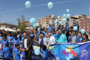 Siirt’te 2 Nisan Dünya Otizm Farkındalık Günü’ düzenlenen etkinlikle kutlandı.