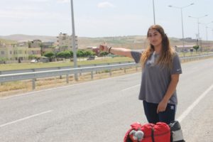 Ankara’dan yola çıkarak otostopla 14 ayda 45 bin kilometre yol